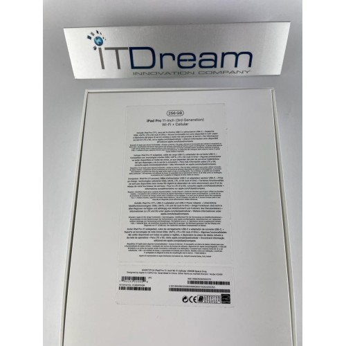 iPad Pro 11'' Apple M1 3Rd Gen 2021 128GB 256GB MHW73TY/A A2459