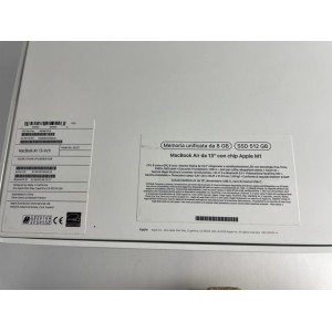 MacBook Air 2020 13'' M1 8C CPU 8C GPU 8GB 512GB MGN73T/A MGNE3T/A MGNA3T/A A2337