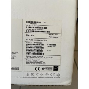 Apple Mac Pro 2019 Xeon W 3.3GHz 12 Core 96GB Ram 2TB Radeon Pro 580X 8GB A1991