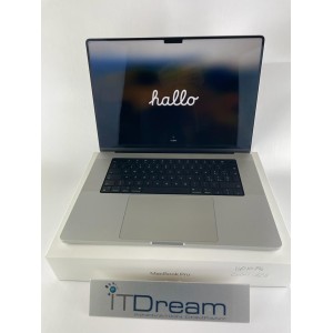 MacBook Pro 16” 2021 Chip Apple M1 Pro 16GB 512GB A2485 MK1E3T/A SILVER