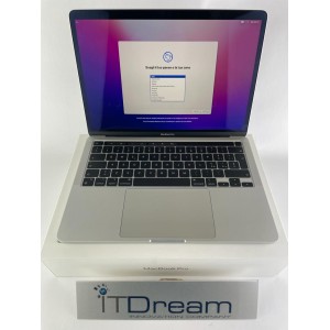 MacBook Pro 13” 2020 Chip Apple M1 8C CPU 8C GPU 8GB 512GB MYDC2T/A A2338 SILVER