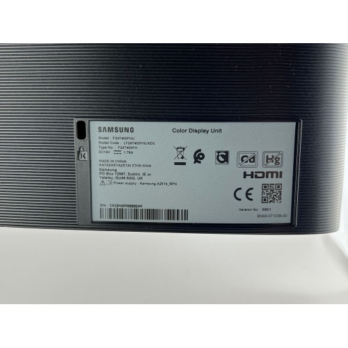 MONITOR SAMSUNG S24T400FHU 24" VGA HDMI Full HD 1920 x 1080 GRADO A+